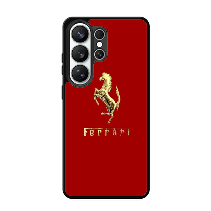 Ferrari Red Gold Samsung S26 Case