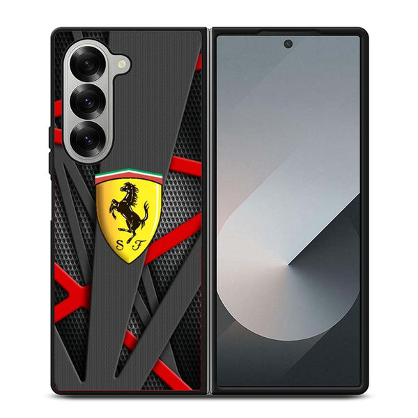 Ferrari Logo Car Samsung Z Fold Case