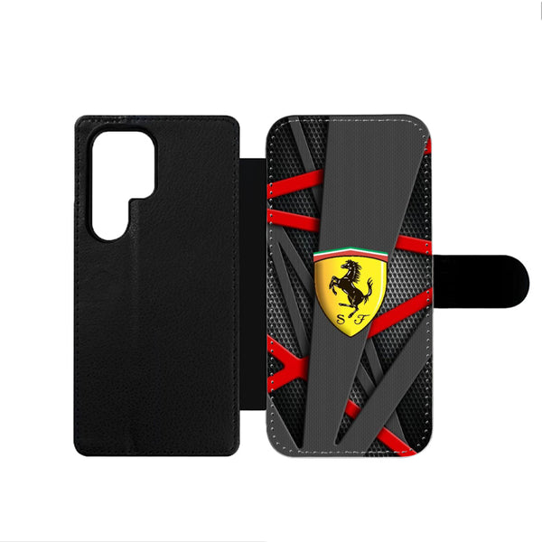 Ferrari Logo Car Samsung Wallet Case