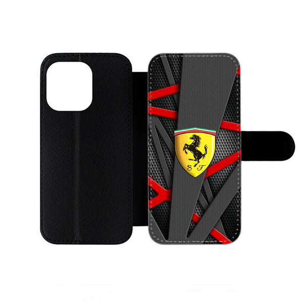 Ferrari Logo Car iPhone Wallet Case