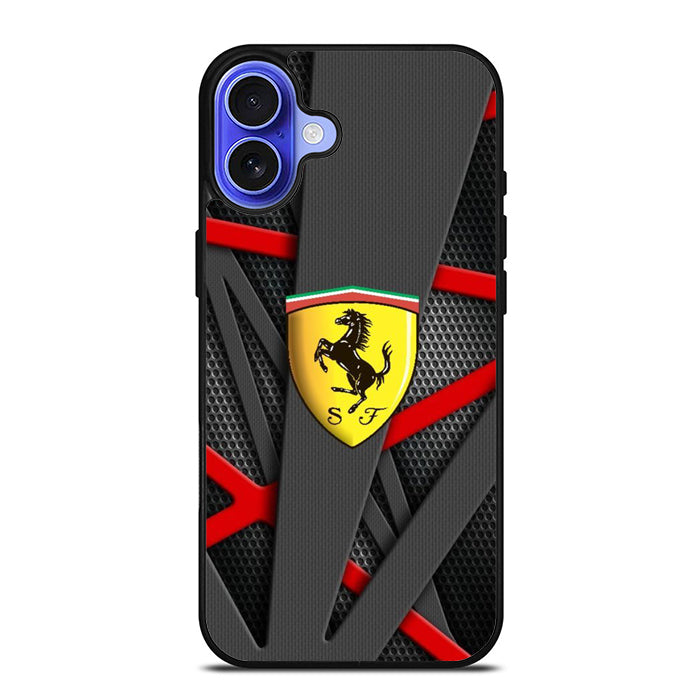 Ferrari Logo Car iPhone 16 Case