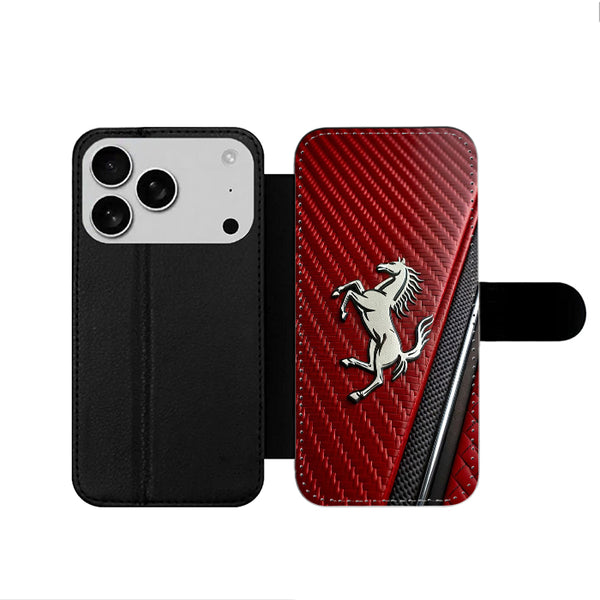 Ferrari iPhone 17 Wallet Case