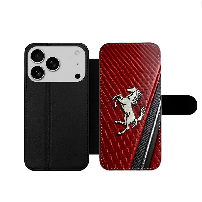Ferrari iPhone 17 Wallet Case