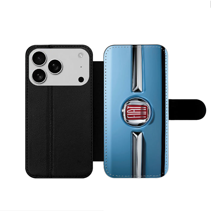Fiat Car Logo iPhone 17 Wallet Case