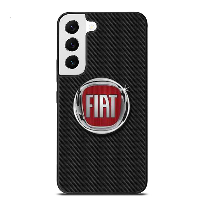 Fiat Carbon Logo Samsung S21 Case