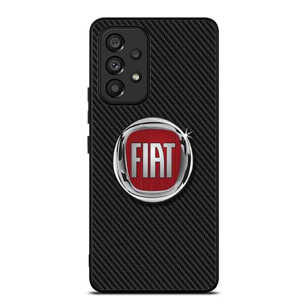Fiat Carbon Logo Samsung A53 Case