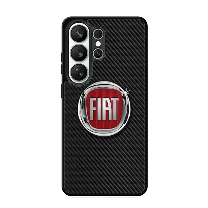 Fiat Carbon Logo Samsung S26 Case