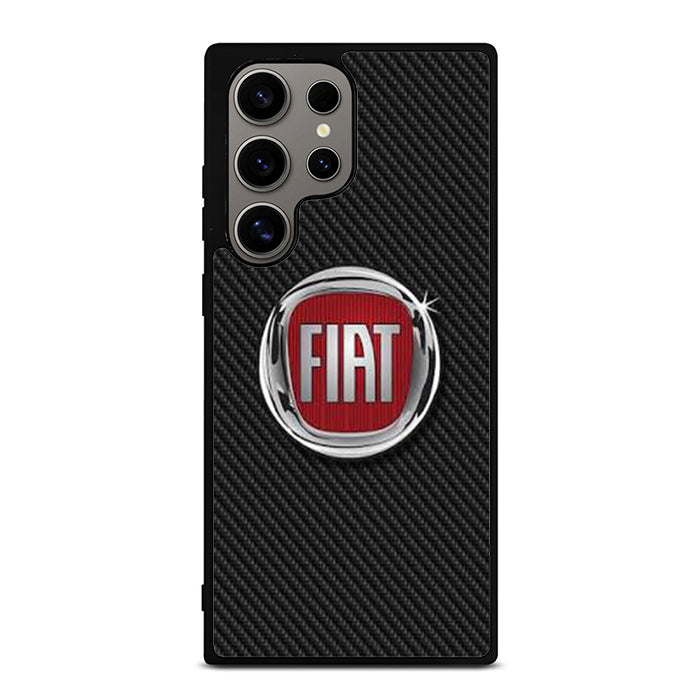 Fiat Carbon Logo Samsung S24 Case