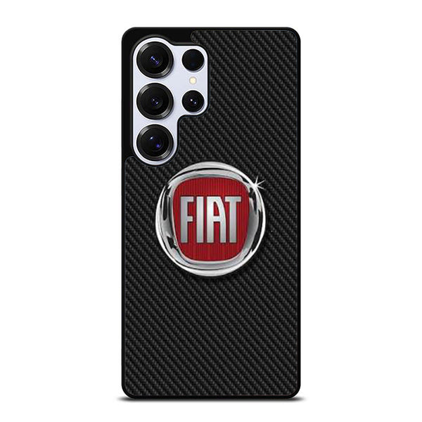 Fiat Carbon Logo Samsung S25 Case