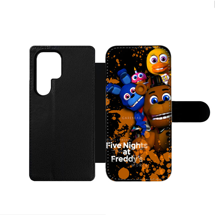 Five Nights At Freddy Art Samsung Wallet Case