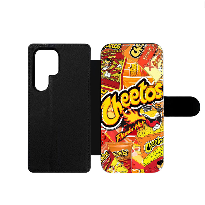 Flamin Hot Cheetos Collage Samsung Wallet Case