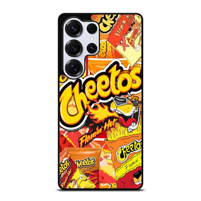 Flamin Hot Cheetos Collage Samsung S25 Case