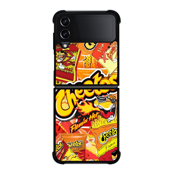 Flamin Hot Cheetos Collage Samsung Z Flip Case