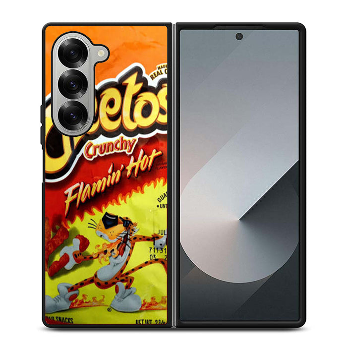 Flamin Hot Cheetos Samsung Z Fold 6 Case