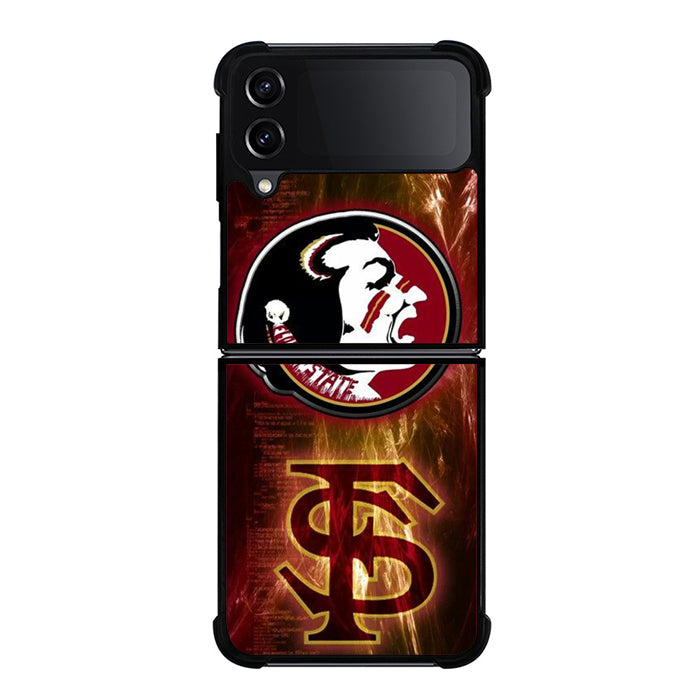 Florida State Seminoles Football Logo Samsung Z Flip 4 Case