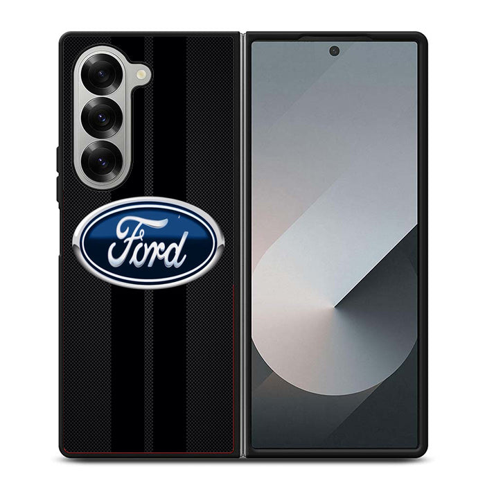 Ford Emblem Stripe Samsung Z Fold 6 Case