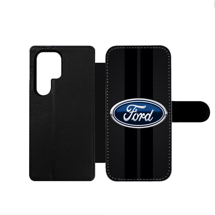 Ford Emblem Stripe Samsung Wallet Case
