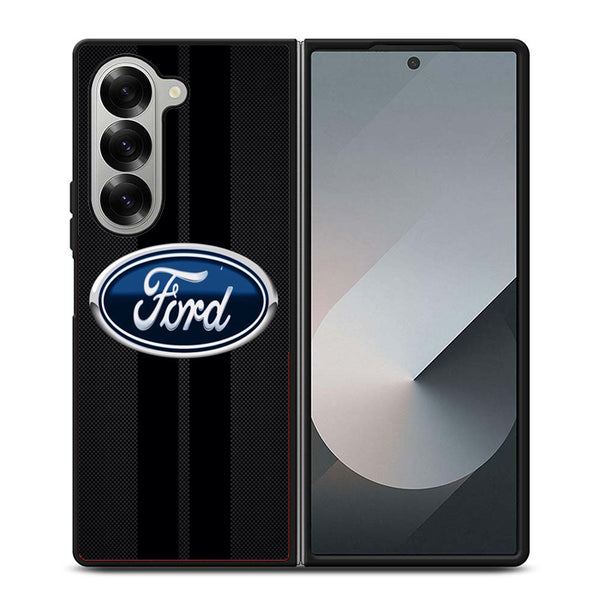 Ford Emblem Stripe Samsung Z Fold Case