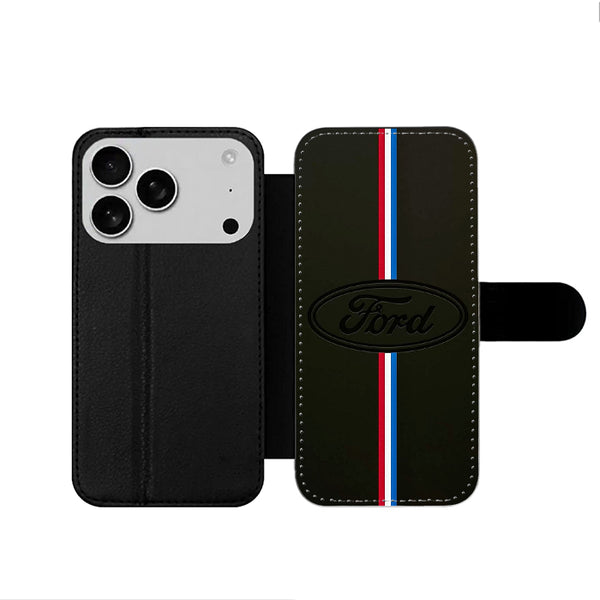 Ford Logo Stripe iPhone 17 Wallet Case