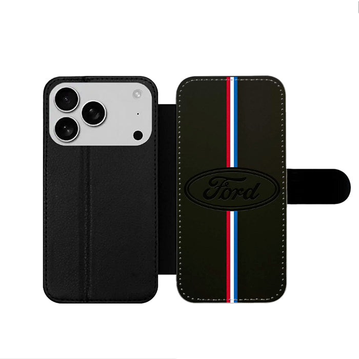 Ford Logo Stripe iPhone 17 Wallet Case