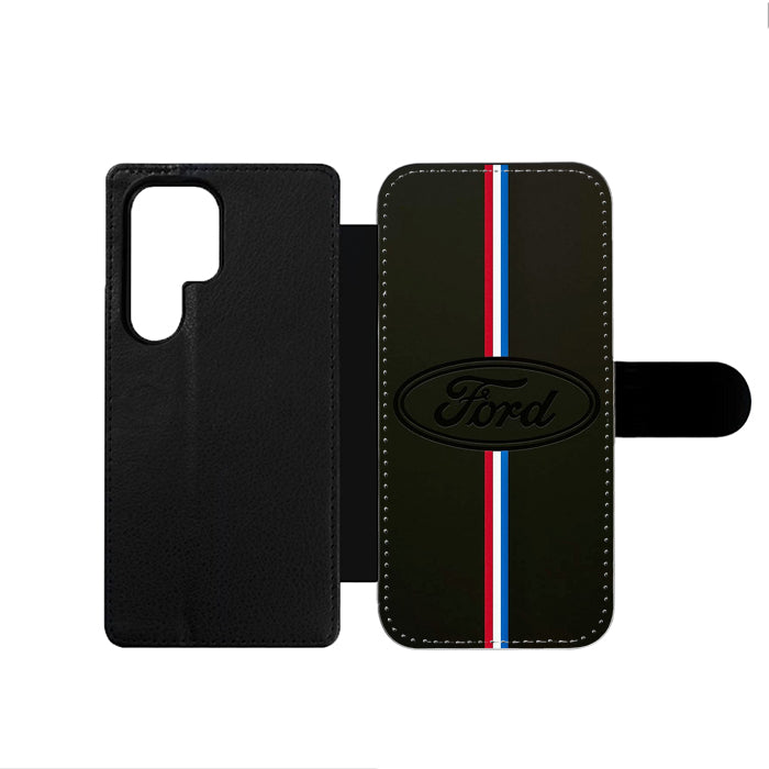 Ford Logo Stripe Samsung Wallet Case