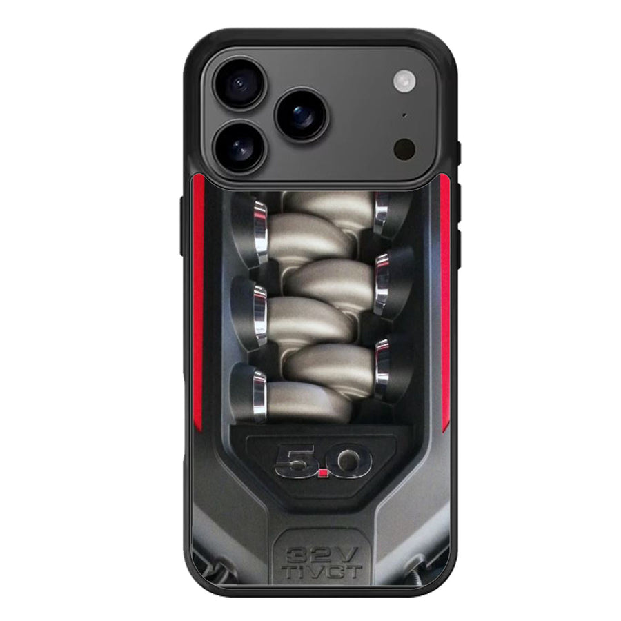 Ford Mustang Engine 32v iPhone 17 Case