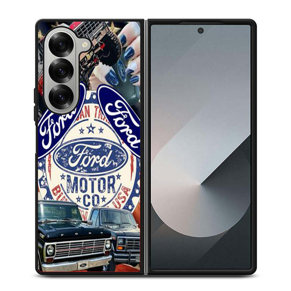Ford Usa Logo Samsung Z Fold Case