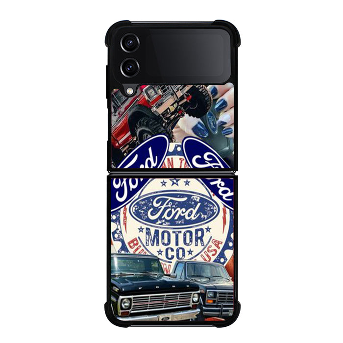 Ford Usa Logo Samsung Z Flip Case