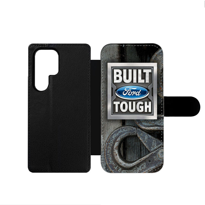 Ford Wood Logo Samsung Wallet Case