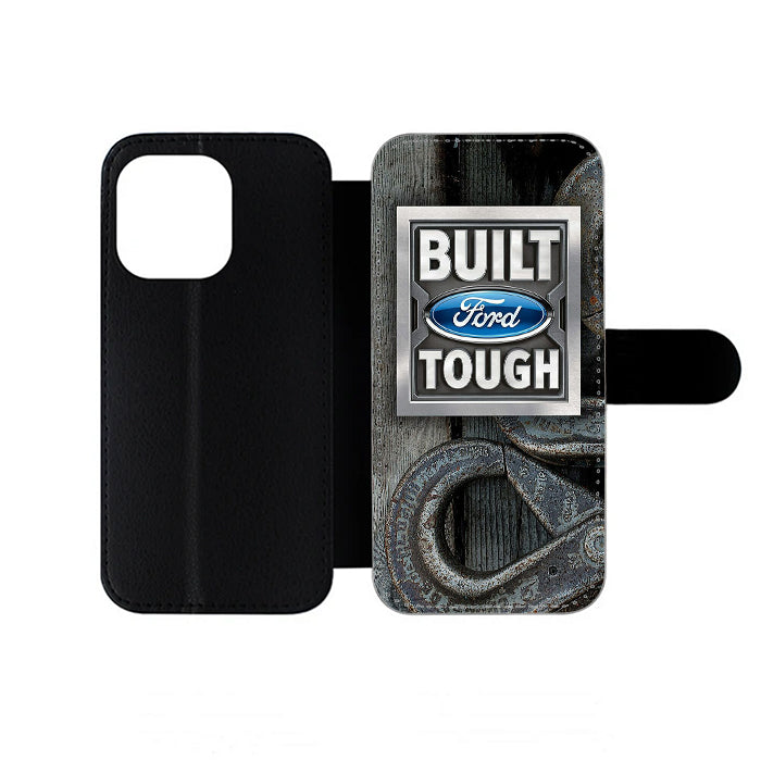 Ford Wood Logo iPhone Wallet Case