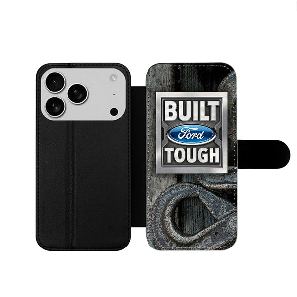 Ford Wood Logo iPhone 17 Wallet Case