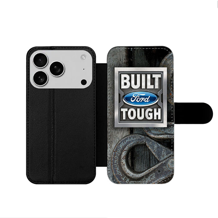 Ford Wood Logo iPhone 17 Wallet Case