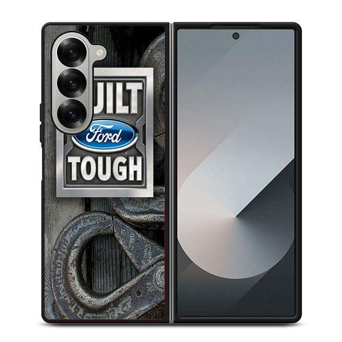 Ford Wood Logo Samsung Z Fold 6 Case