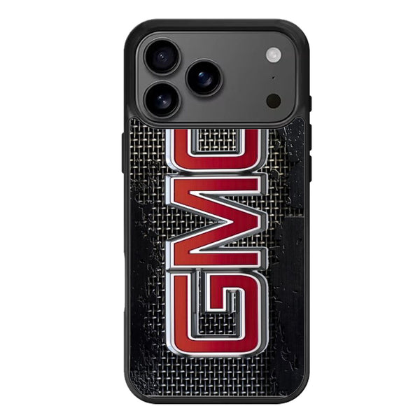 Gmc Logo Metal Texture iPhone 17 Case