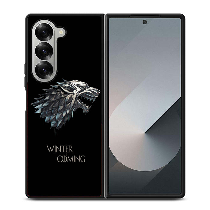 Game Of Thrones Winter Is Coming Samsung Z Fold 6 Case