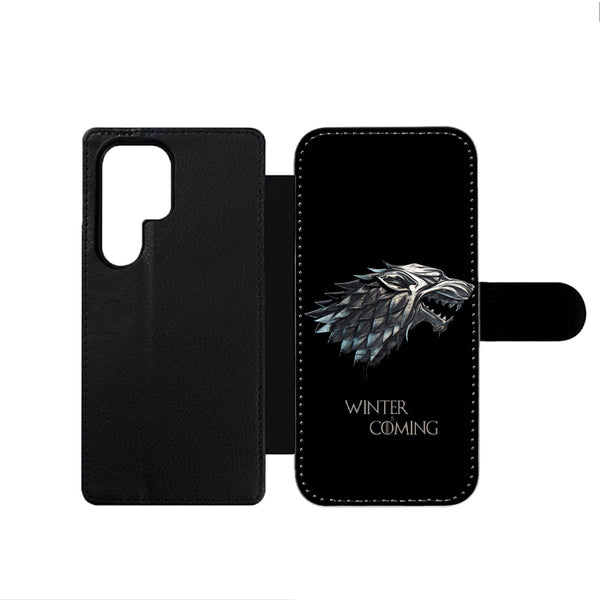 Game Of Thrones Winter Is Coming Samsung Wallet Case