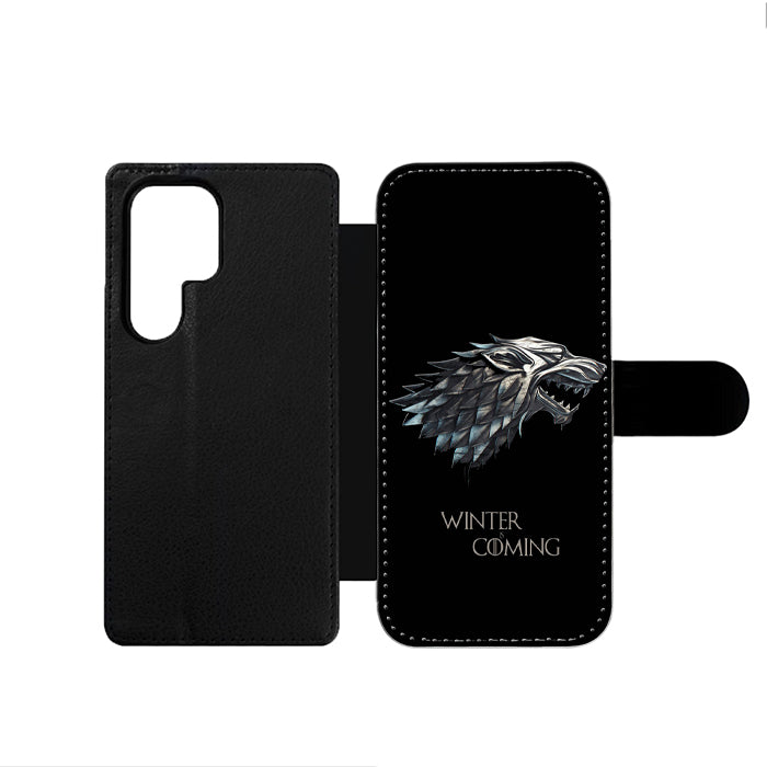 Game Of Thrones Winter Is Coming Samsung Wallet Case
