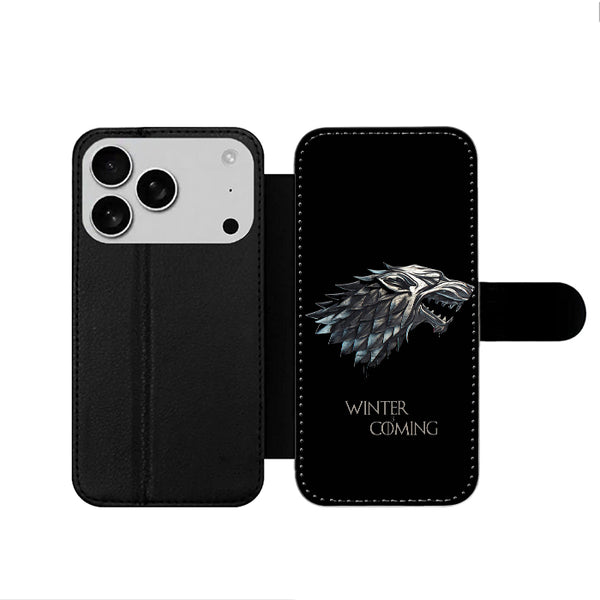 Game Of Thrones Winter Is Coming iPhone 17 Wallet Case
