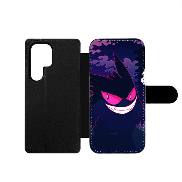 Gengar Gastly Graveyard Pokemon Samsung Wallet Case