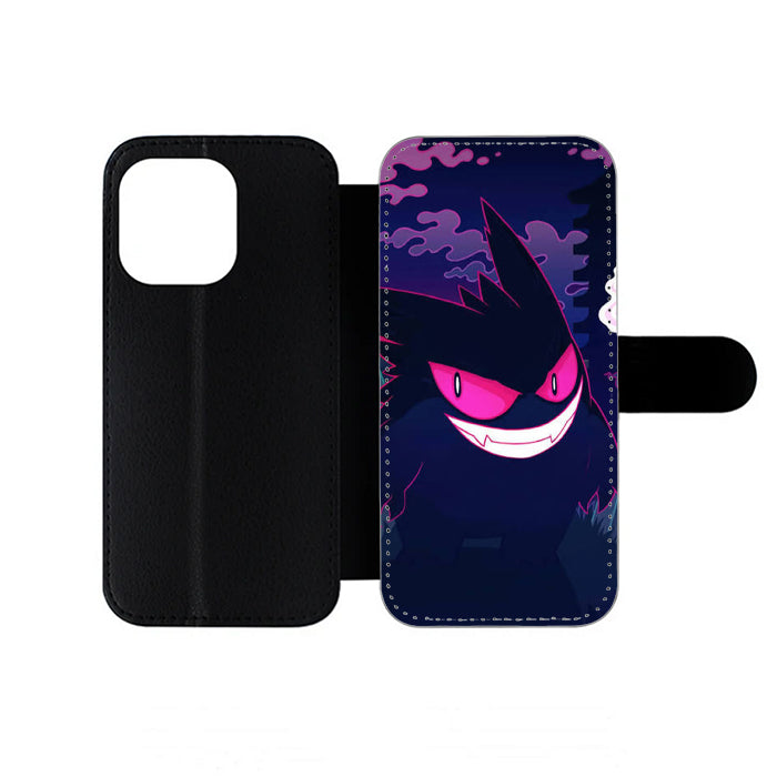 Gengar Gastly Graveyard Pokemon iPhone Wallet Case