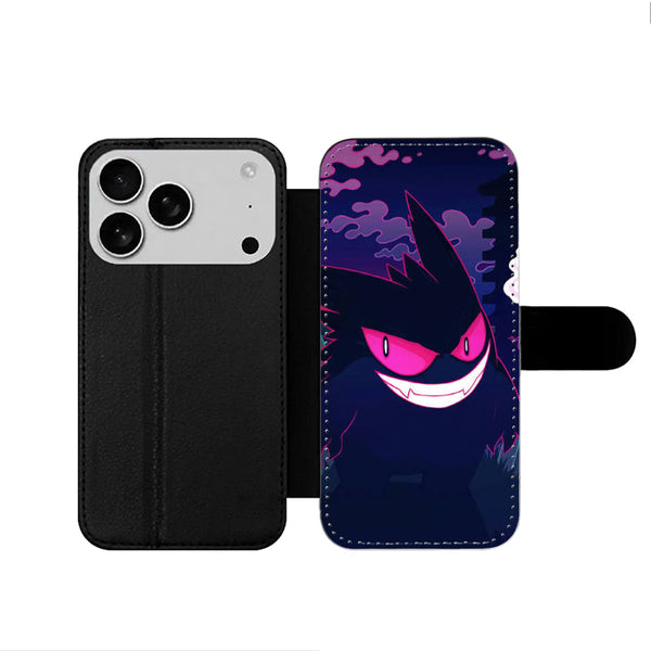 Gengar Gastly Graveyard Pokemon iPhone 17 Wallet Case
