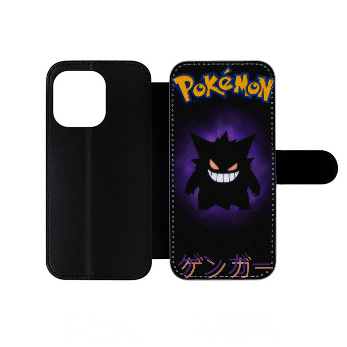 Gengar Pokemon iPhone Wallet Case