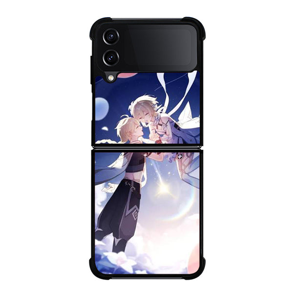 Genshin Impact Zerochan Light Samsung Z Flip Case