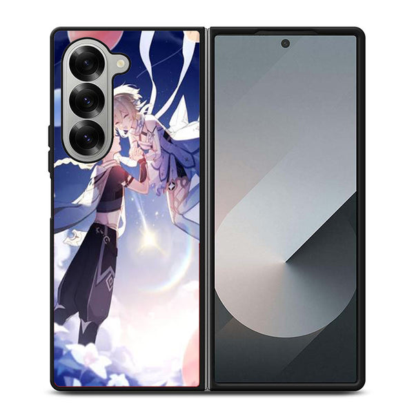 Genshin Impact Zerochan Light Samsung Z Fold Case