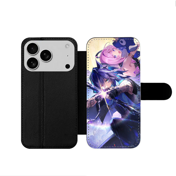 Genshin Impact Zerochan iPhone 17 Wallet Case