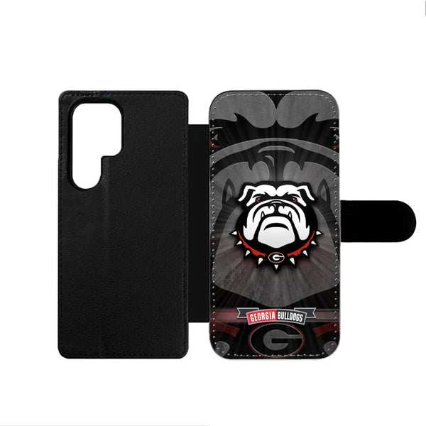 Georgia Bulldogs Samsung Wallet Case