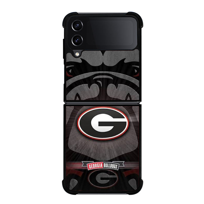 Georgia Bulldogs Logo Samsung Z Flip Case