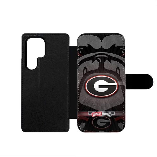 Georgia Bulldogs Logo Samsung Wallet Case