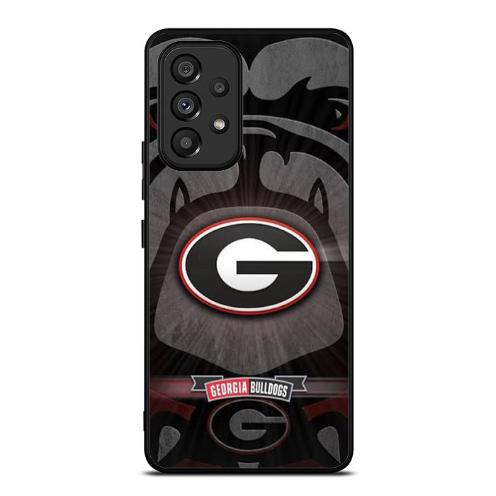 Georgia Bulldogs Logo Samsung A53 Case
