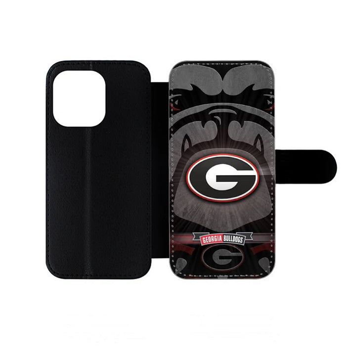 Georgia Bulldogs Logo iPhone Wallet Case